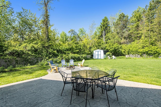 507 A Ave, South Haven, MI 49090 - view of patio with outdoor dining space