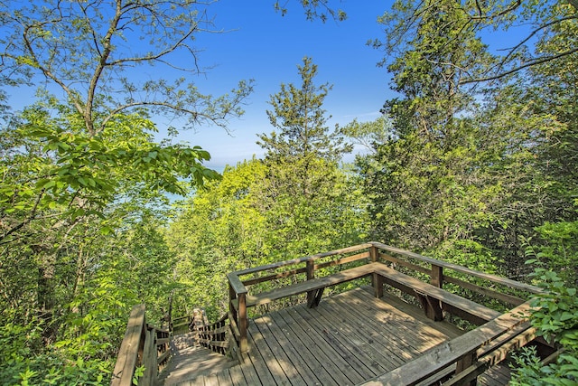 507 A Ave, South Haven, MI 49090 - view of deck