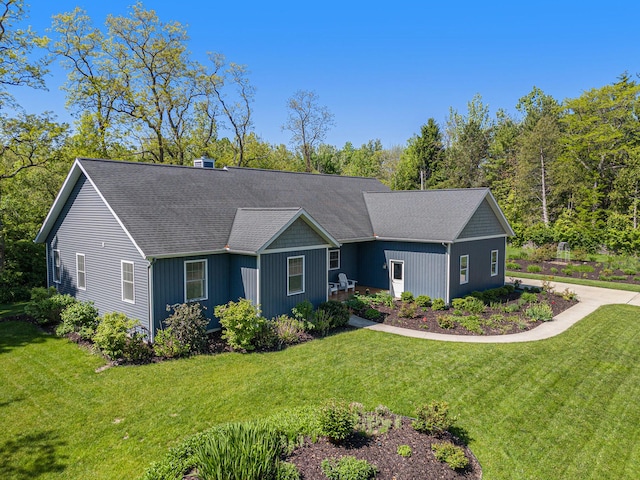 507 A Ave, South Haven, MI 49090 - single story home with a front yard and a shingled roof