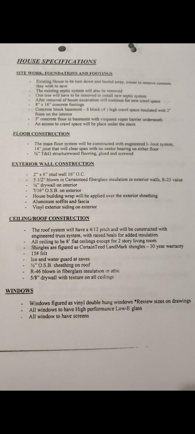 908 W Oak St, Bitely, MI 49309 - view of a document