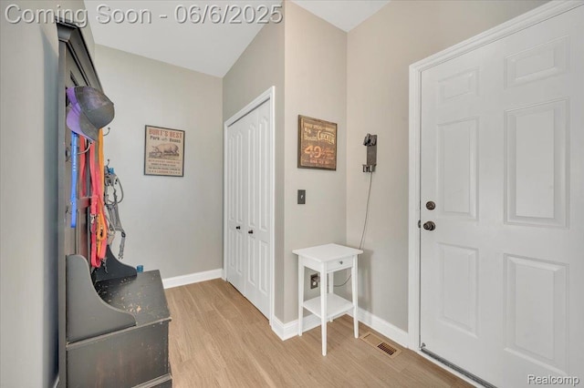 343 Hidden Riv E, Holly, MI 48442 - entrance foyer with light wood-type flooring and baseboards