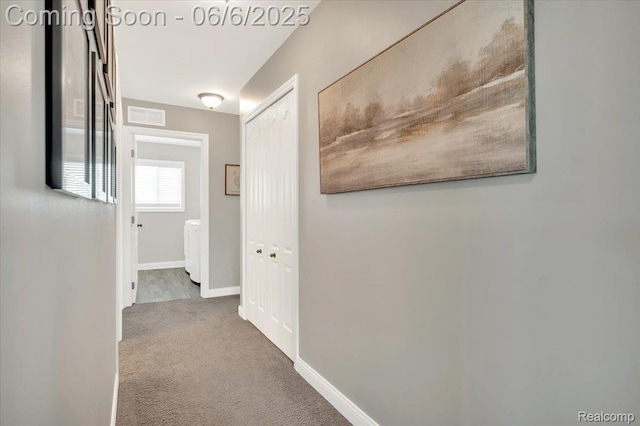 343 Hidden Riv E, Holly, MI 48442 - corridor with carpet flooring and baseboards
