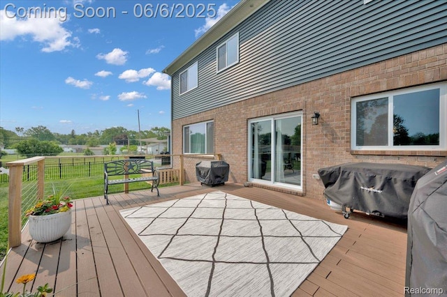 343 Hidden Riv E, Holly, MI 48442 - wooden terrace featuring a lawn