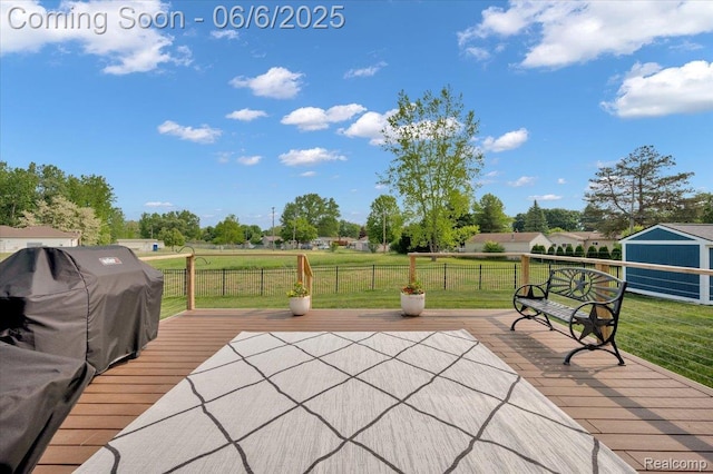 343 Hidden Riv E, Holly, MI 48442 - deck featuring a grill