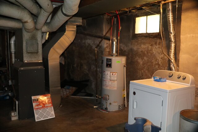 1223 Bemis St SE, Grand Rapids, MI 49506 - utility room with washer / dryer and water heater