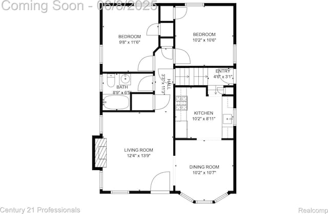 22601 Colony St, Saint Clair Shores, MI 48080 - property floor plan