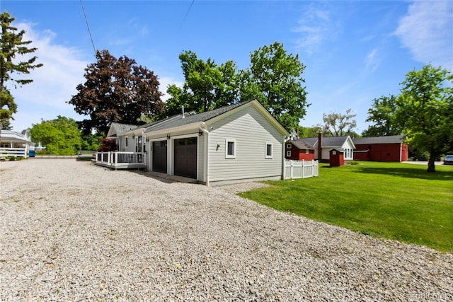 5164 Plymouth Rd, Ann Arbor, MI 48105 - exterior space with gravel driveway
