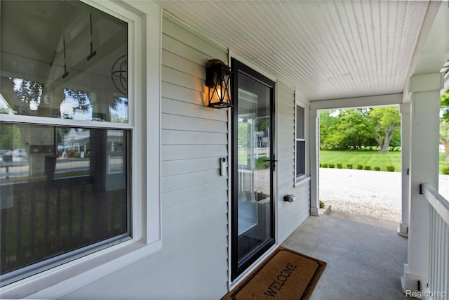 5164 Plymouth Rd, Ann Arbor, MI 48105 - property entrance featuring covered porch