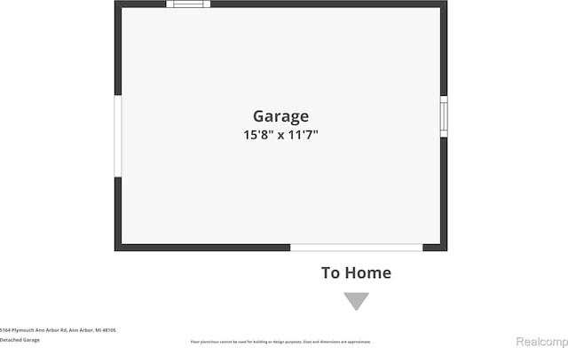 5164 Plymouth Rd, Ann Arbor, MI 48105 - view of room layout