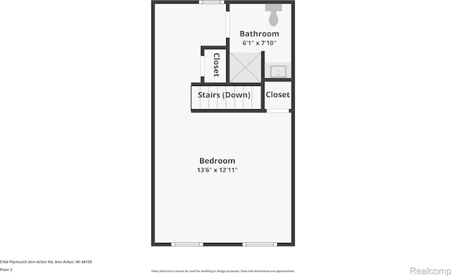 5164 Plymouth Rd, Ann Arbor, MI 48105 - view of property floor plan