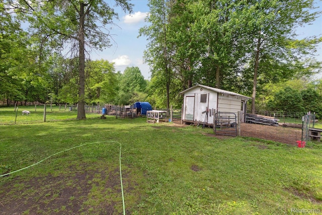 4828 Rathbun Rd, Birch Run, MI 48415 - view of yard featuring view of scattered trees