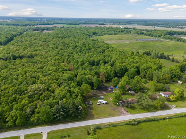 4828 Rathbun Rd, Birch Run, MI 48415 - bird's eye view of a forest