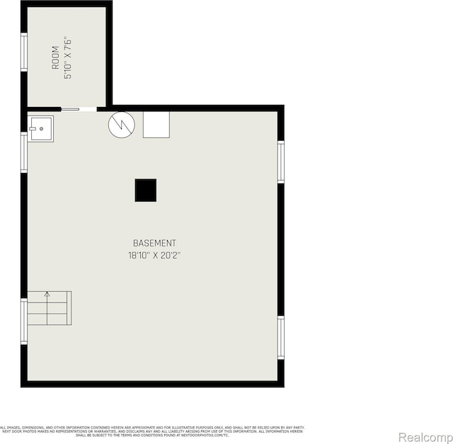 15817 Cheyenne St, Detroit, MI 48227 - floor plan / room layout