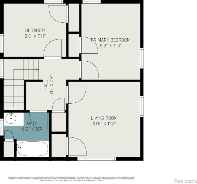 15817 Cheyenne St, Detroit, MI 48227 - property floor plan