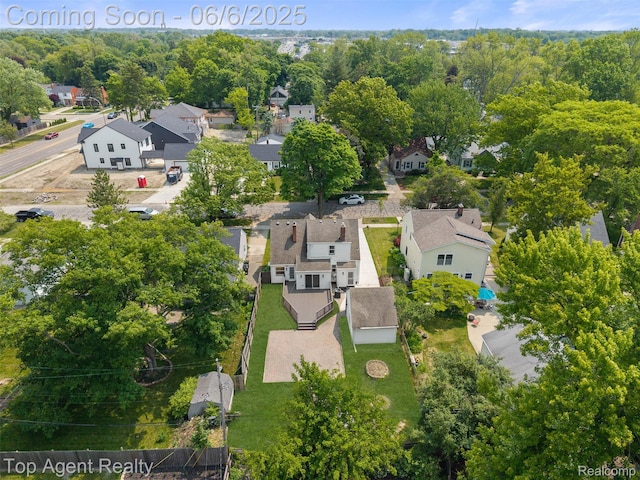 1703 N Blair Ave, Royal Oak, MI 48067 - aerial view of residential area