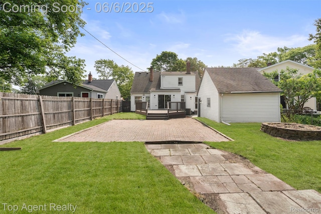 1703 N Blair Ave, Royal Oak, MI 48067 - back of house featuring a deck and a patio area