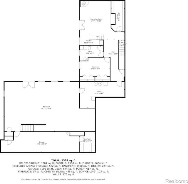 4230 Mill Lake Rd, Lake Orion, MI 48360 - view of room layout