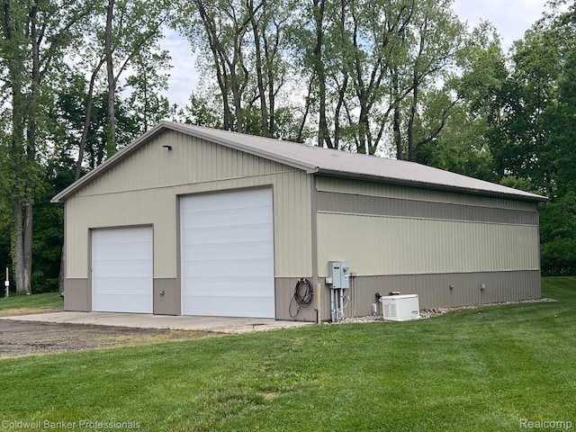 4264 W Benjamin Rd, Perry, MI 48872 - view of detached garage