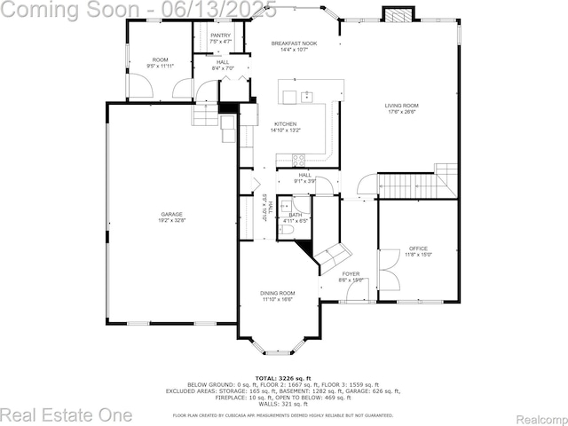 3788 High Grove Way, Lake Orion, MI 48360 - property floor plan