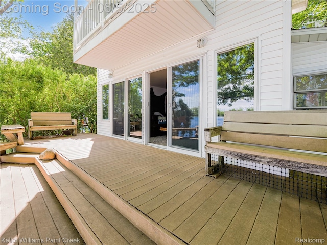 227 Ora Rd, Oxford, MI 48371 - view of deck