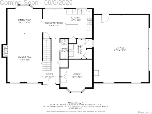 2105 Rob Rdg, Commerce Twp, MI 48390 - home floor plan