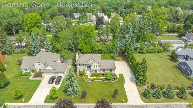 2105 Rob Rdg, Commerce Twp, MI 48390 - aerial view of residential area