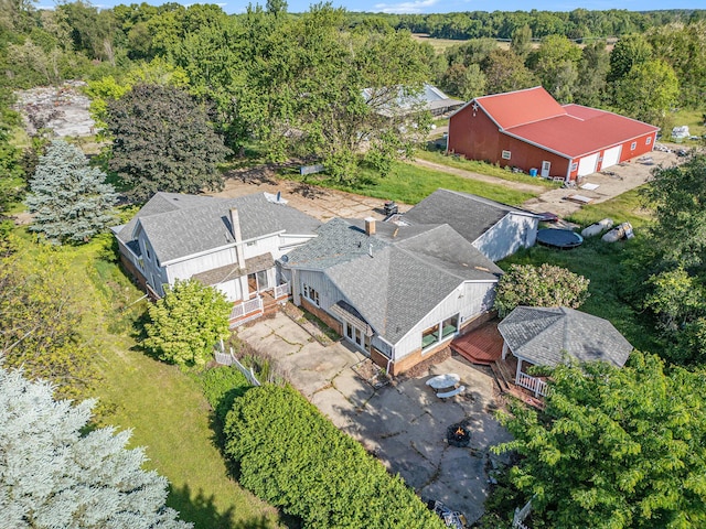 19146 Fairchild Rd, Constantine, MI 49042 - aerial view of property and surrounding area