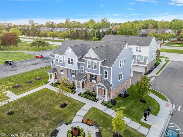 4953 Treeside Ln, Troy, MI 48098 - aerial perspective of suburban area