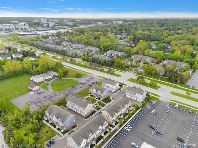 4953 Treeside Ln, Troy, MI 48098 - aerial perspective of suburban area