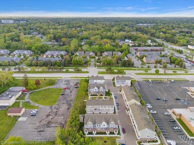 4953 Treeside Ln, Troy, MI 48098 - aerial perspective of suburban area