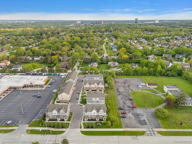 4953 Treeside Ln, Troy, MI 48098 - aerial perspective of suburban area