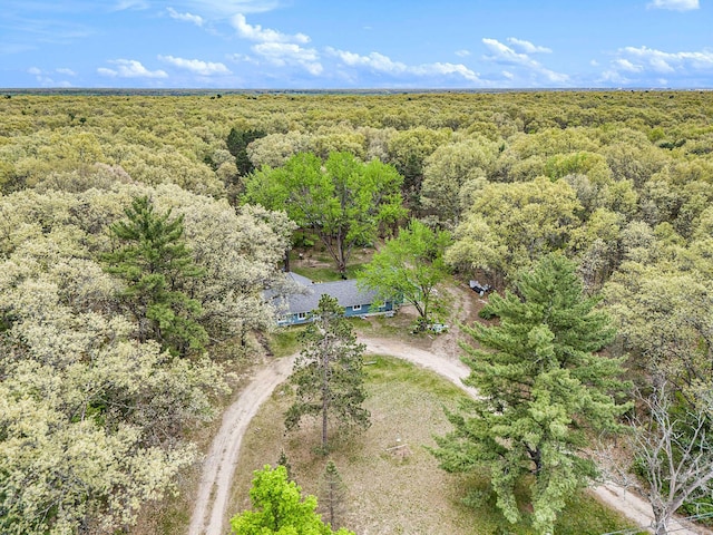 2635 E River Rd, Twin Lake, MI 49457 - view of subject property with a heavily wooded area