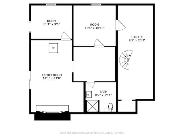 14883 Hideaway Dr, Vandalia, MI 49095 - room layout