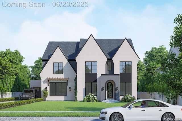 1570 Northlawn Blvd, Birmingham, MI 48009 - view of front of property featuring brick siding and a shingled roof