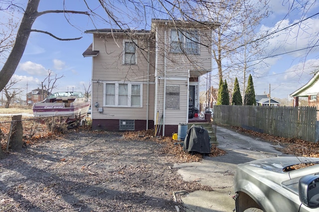 760 Algonquin St, Detroit, MI 48215 - view of back of property