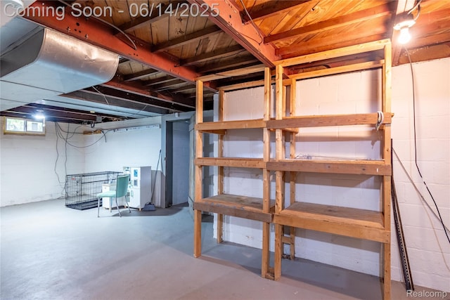 2375 Nichols Ave, Grand Blanc, MI 48507 - view of unfinished basement