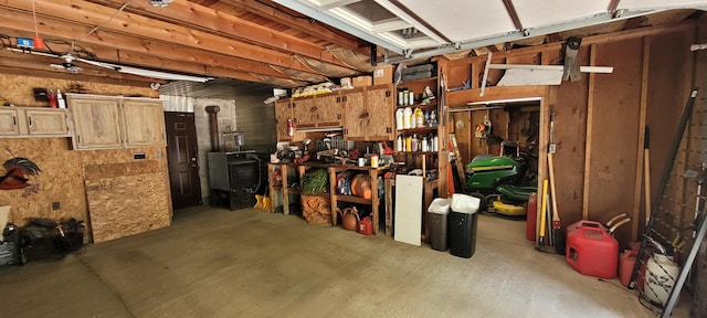 1308 Beaver Rd, Bitely, MI 49309 - storage area featuring a garage