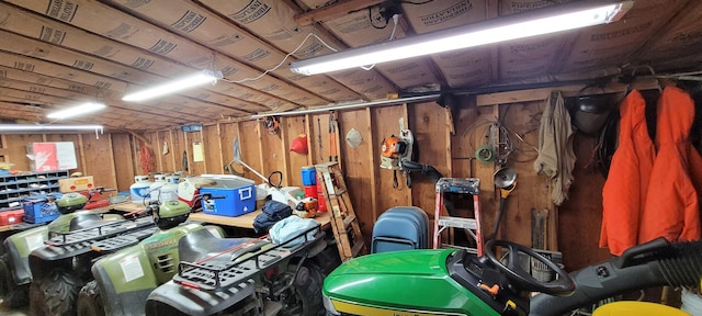 1308 Beaver Rd, Bitely, MI 49309 - view of garage