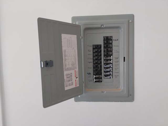 27 Rose St SW, Grand Rapids, MI 49507 - utility room featuring electric panel