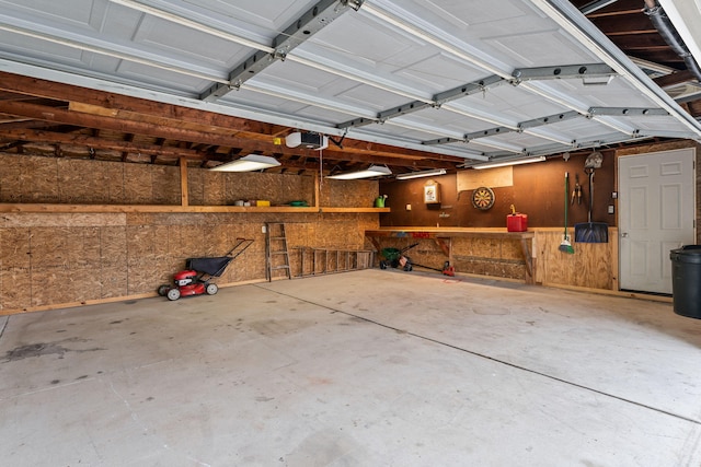 21850 Schroeder Ave, Eastpointe, MI 48021 - garage with a garage door opener