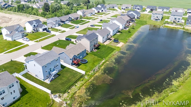 3880 Elm Ridge Dr, Holland, MI 49424 - aerial view of residential area featuring a nearby body of water