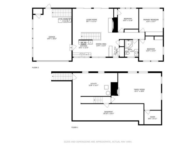 457 Gary Ave, Benton Harbor, MI 49022 - home floor plan