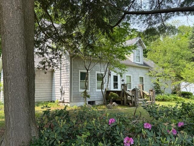 285 Scott St, Newaygo, MI 49337 - view of rear view of house