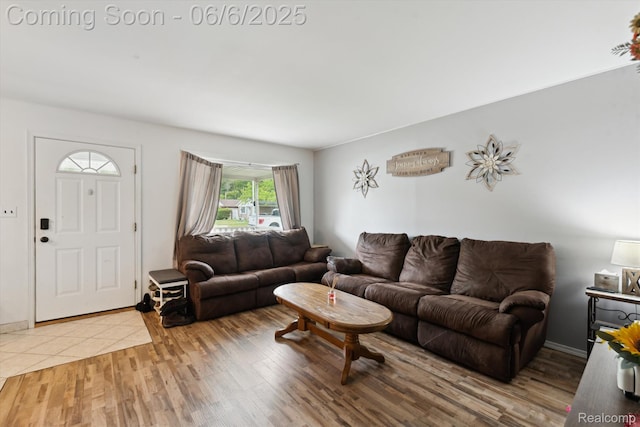 6057 Sylvia St, Taylor, MI 48180 - living room with wood finished floors