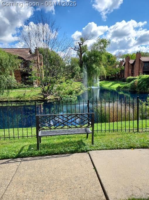 29146 W Wellington Unit 83, Southfield, MI 48034 - gate featuring a water view