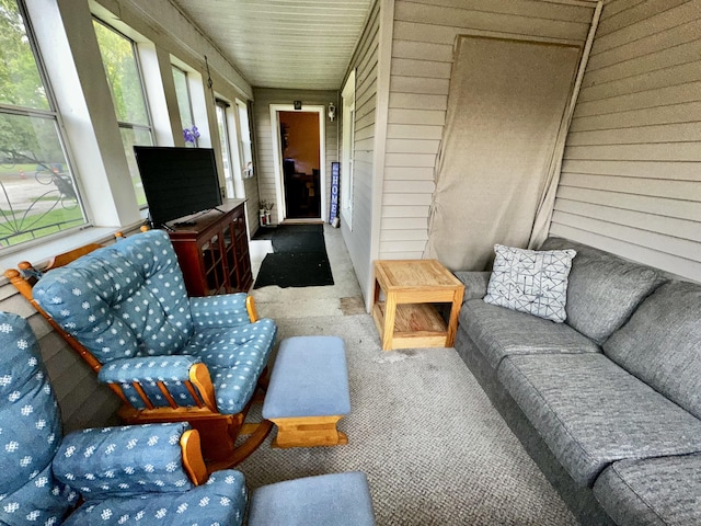413 E Ganson St, Jackson, MI 49201 - sunroom / solarium with an outdoor living space
