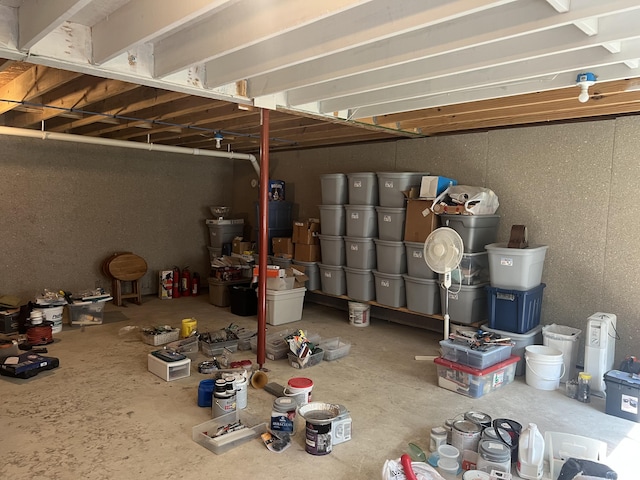 252 E Fenn Rd, Coldwater, MI 49036 - view of basement