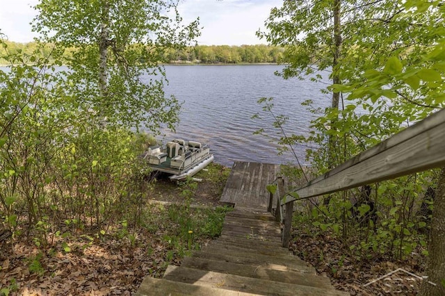 3485 Lakeshore Dr, Lupton, MI 48635 - dock with a water view