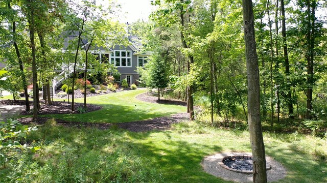 8680 Dexter Pinckney Rd, Pinckney, MI 48169 - view of green lawn