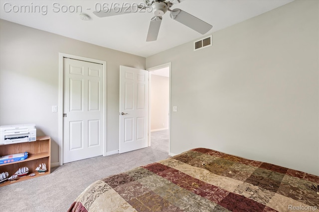 4118 Shoreview Ln, Whitmore Lake, MI 48189 - unfurnished bedroom featuring carpet flooring, a ceiling fan, and baseboards